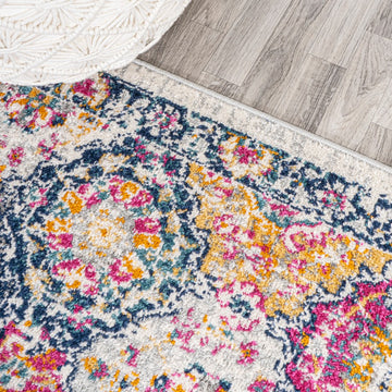 Modern Persian Boho Vintage Trellis Area Rug